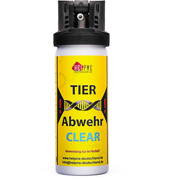 TIER Abwehr CLEAR Tierabwehr-Pfefferspray 50ml