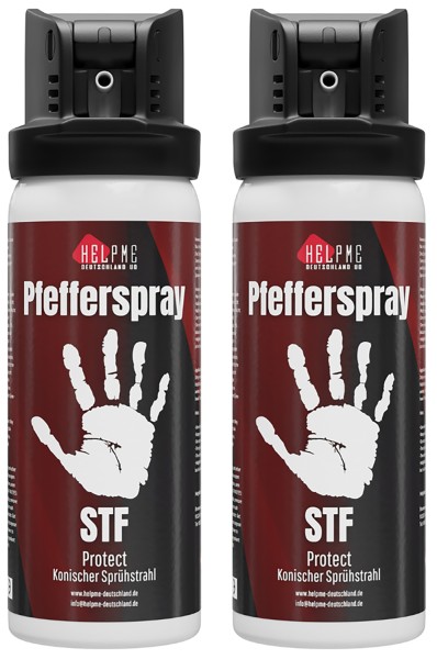 Pfefferspray 2er Set Tierabwehrspray – 2 x 50ml